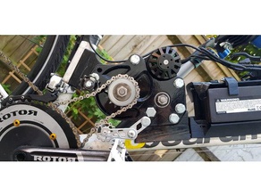 tektonic - elektrikli bisiklet orta sürücü sistemi spor ve açık hava fırçasız ebike motor motosiklet 3d print model - Mito3D