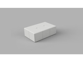 1x2x3 cubóide v2 quebra-cabeças quebra-cabeça rubiks speedcube sinuoso de 3d print model - Mito3D