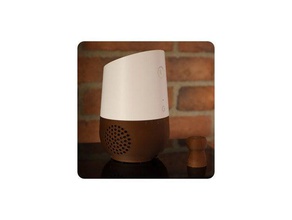 google home base 3d printing easy prints decor smart speaker speakers 3d print model - Mito3D