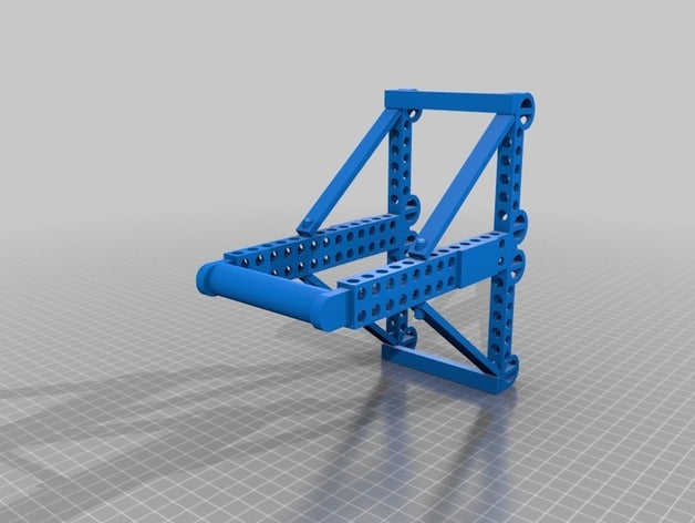 monoprice mini-delta-printable spool-Halter 3d Drucker Zubehör mini-delta 3D print model - Mito3D