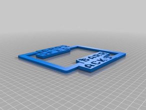 cfb2 signos y logotipos personalizado 3d print model - Mito3D