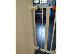 baby gate extender mount 9cm 12cm model furniture 3d print model - Mito3D