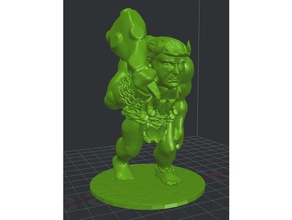 trump troll Modelle Charakter club 3d print model - Mito3D