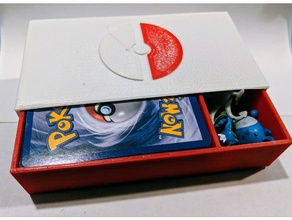 combo zone de la carte jouets & accessoires jeux cartes dé figurine le titulaire magie cueillette pokemon dessus table jeu 3d print model - Mito3D