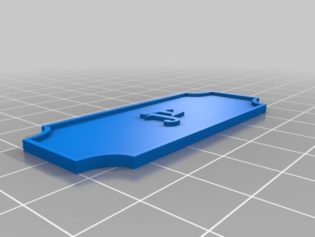 jr 2 Dekor kundengebundene 3D print model - Mito3D