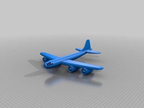 b-29 kale uçak modelleri 3d print model - Mito3D