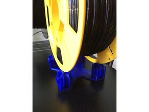filament spool holder 3d printer accessories enclosure ikea lack jupiter serie spoolholder 3d print model - Mito3D