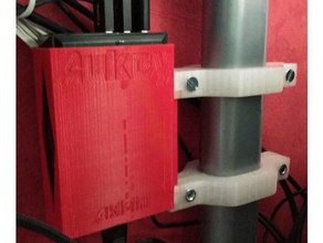 support chargeur aukey 5xusb sur bureau m tallique organization usb charger office 3d print model - Mito3D