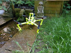 grasshopper drone r c vehicles lasercut 3d print model - Mito3D