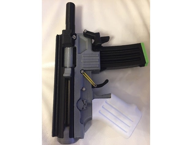 mp 22 v2 chiavistello tondo replica giochi e giocattoli cosplay pistole giocattolo 3D print model - Mito3D