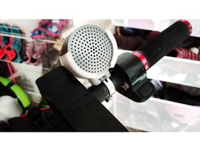 xiaomi mini bluetouth speaker holder hobby m365 3d print model - Mito3D