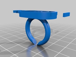 my love customerized ring rings customized 3d print model - Mito3D