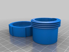 portable container 3d printing pill storage 3d print model - Mito3D