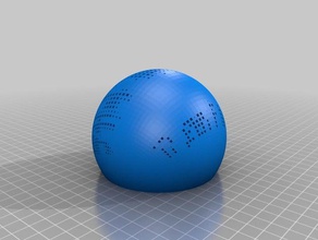 rufflifelowrev Mathe-Kunst kundengebundene 3d print model - Mito3D