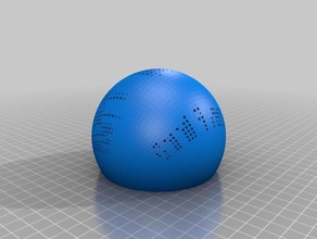 rufflifelow1 Mathe-Kunst kundengebundene 3d print model - Mito3D
