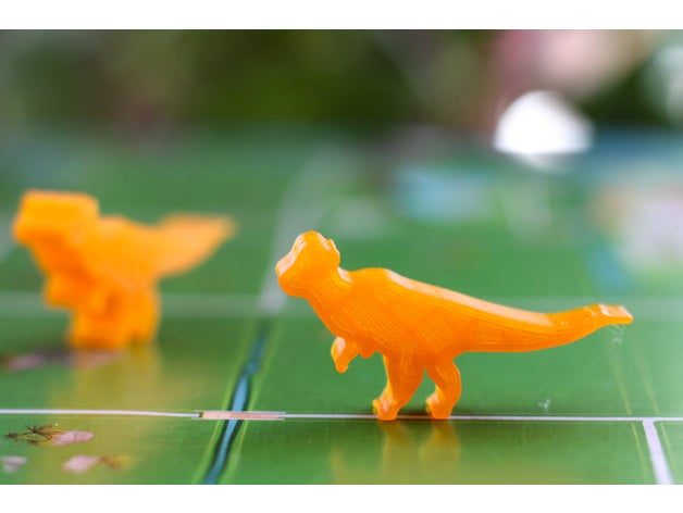 dinosaur island meeple - pachycephalosaurus giochi gioco da tavolo boardgames dinosauro i dinosauri 3D print model - Mito3D