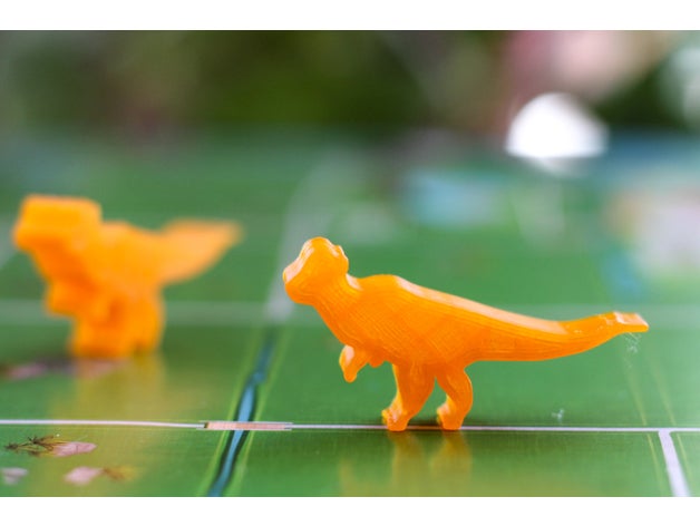 dinozor Adası meeple - pachycephalosaurus oyunlar boardgame boardgames dinozorlar 3D print model - Mito3D