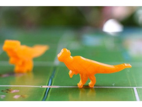 dinosaur island meeple - pachycephalosaurus giochi gioco da tavolo boardgames dinosauro i dinosauri 3d print model - Mito3D