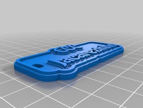 chaveiroecc novo keychains customized 3d print model - Mito3D
