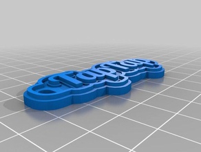 tappin llaveros personalizado 3d print model - Mito3D