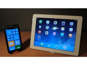 suporte despeje smartphones et tablettes office 3d print model - Mito3D