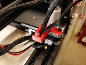 ender 3 clip de câble L'imprimante 3d pièces 3d print model - Mito3D