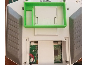 taranis q x7 batterie lipo bac r c véhicules support de frsky titulaire quadricoptère radio contrôle qx7 3d print model - Mito3D