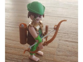 playmobil robin hood toy & game accessories 3d print model - Mito3D