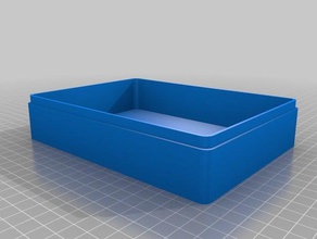 my customized yet another box project enclosure3-2 containers 3d print model - Mito3D