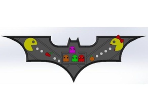 pacarang accessoires de jeu batarang batarangs batman dark knight rises 3d print model - Mito3D