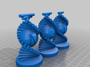 meine angepasste text-helix Mathe-Kunst kundengebundene 3d print model - Mito3D