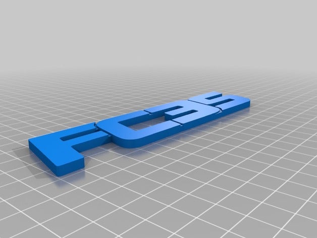 fc3s emblema a indústria automotiva mazda rx7 3D print model - Mito3D