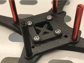 mrm reaper locknut holder bracket allows quick arm replacements hobby 3d print model - Mito3D