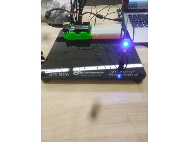 2 led pisca-pisca 3dx A impressão 3d arduino diodo emissor de luz 3D print model - Mito3D