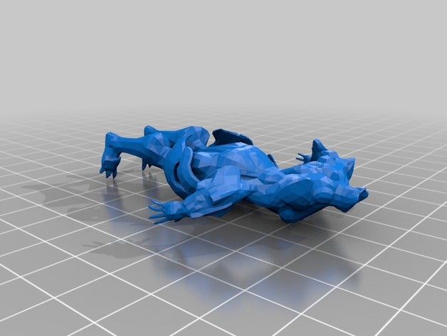 ember 3d printing warframe 3D print model - Mito3D