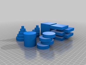 cavalieri-Prinzip manipulativ 3d-drucken 3d print model - Mito3D