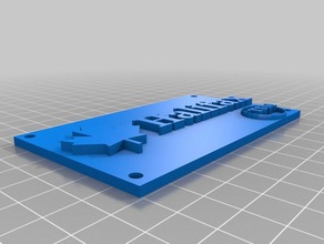tsm halifax La stampa 3d placca 3d print model - Mito3D