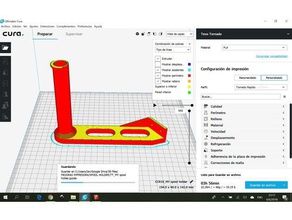 makara tutucu tevo creality 2020 profili 3d yazıcı aksesuarları filaman filament rulo biriktirme kasırga 3d print model - Mito3D