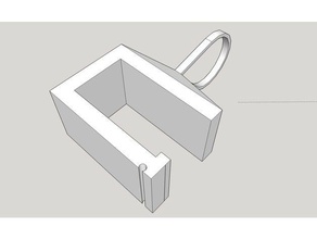 auriculares de gancho organización los percha soporte para 3d print model - Mito3D