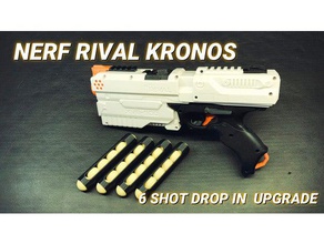 nerf rival kronos 6 de disparo la revista seguidor juegos y juguetes 3d print model - Mito3D