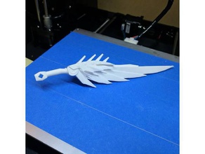dauntless shrike kılıç kostüm 3d print model - Mito3D