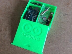arduino caixa de armazenamento eletrônica projeto storagebox 3d print model - Mito3D