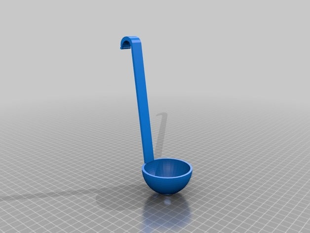 cuchara aceitunas - colher azeitonas cozinha e sala de jantar comida 3D print model - Mito3D