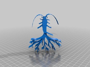 Silberfischchen Baum Skulpturen 3d print model - Mito3D