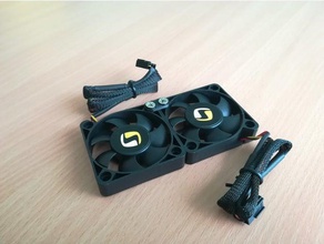 50mm Lüfter joint - Elektronik fan fans Gelenk mining rig 3d print model - Mito3D