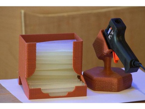 hot glue dispenser tools gun 3d print model - Mito3D