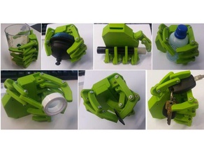 mão projeto 3d print model - Mito3D