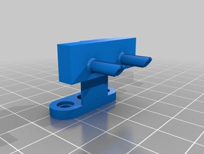da buchi piccolobltouch rear sensor mount 3d printer parts customized 3d print model - Mito3D