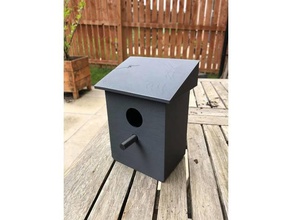 simple bird-box outdoor & Garten Vogel Vogel-Haus Vogelhäuschen 3d print model - Mito3D