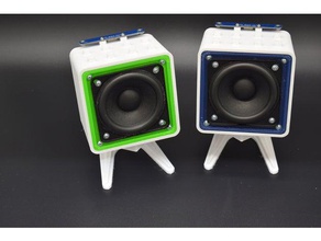raspberry pi zéro smart speaker v2 le bricolage pizero haut-parleur l'assistant vocal 3d print model - Mito3D